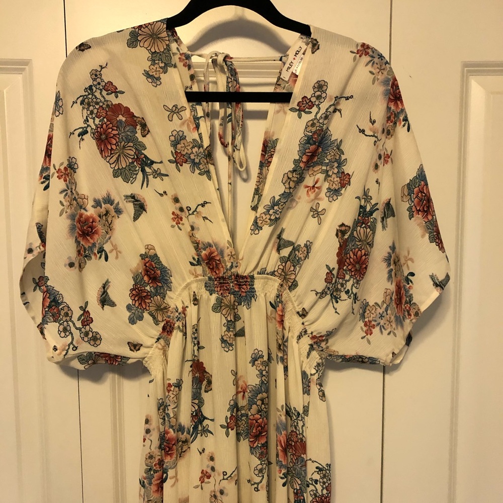 Summer floral dress